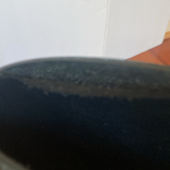 Michael Kors black tall rain snow boots harness w/ silvertone logo sz 8 - Picture 8 of 12